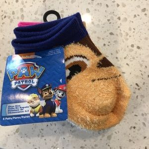5 pr INFANT SOCKS Nickelodeon PAW PATROL Pets dog